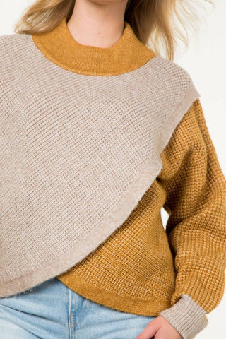 Thml - COLORBLOCK KNIT SWEATER