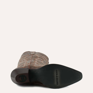 Buck & Brana - Olivia Leather Cowgirl Boots