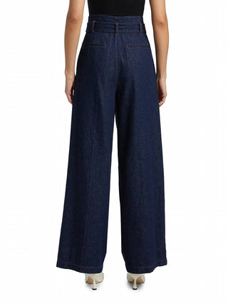 Frame - Paper Bag Denim Trousers