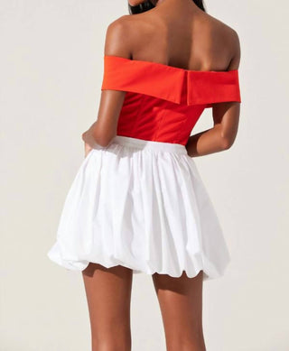 Astr - Telayna Off Shoulder Bow Top