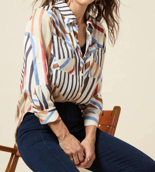 Lysse - Women's Yesenia Roll Tab Utility Shirt