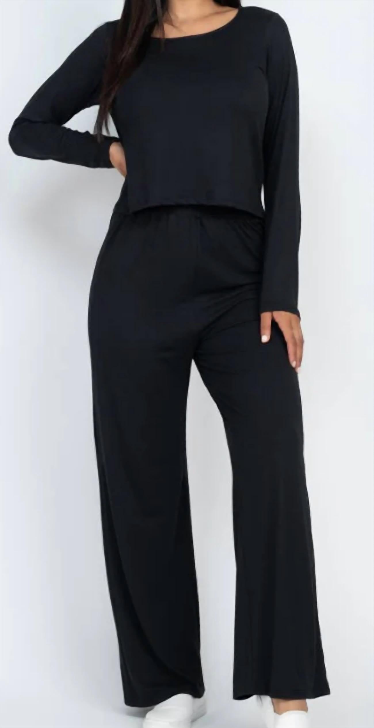 Capella - Easy Wear Top & Pants Set