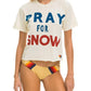 Aviator Nation - Pray for Snow Boyfriend Tee