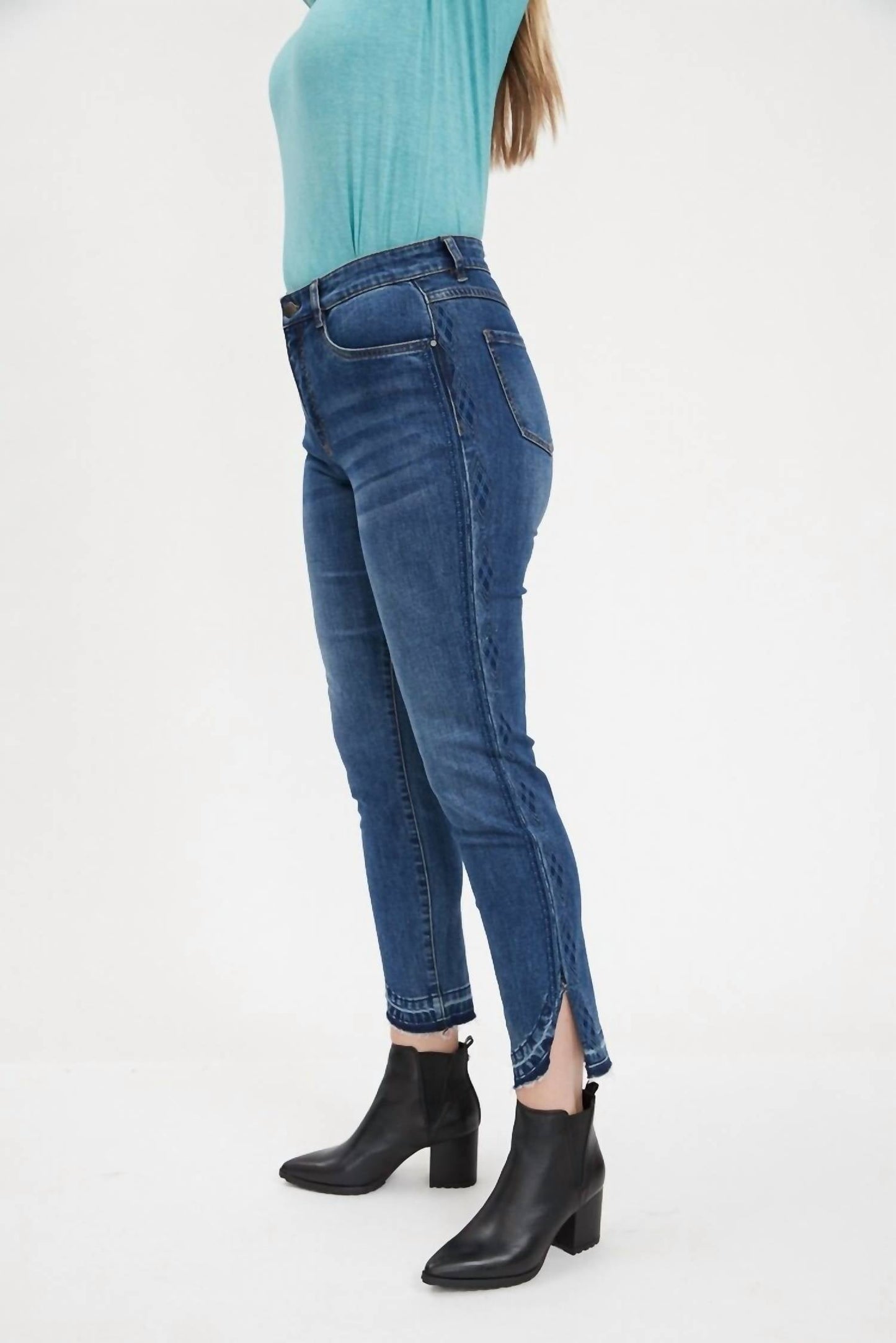 Fdj - Suzanne Slim Straight Ankle Jeans