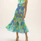 Joseph Ribkoff - Abstract Print Chiffon Dress