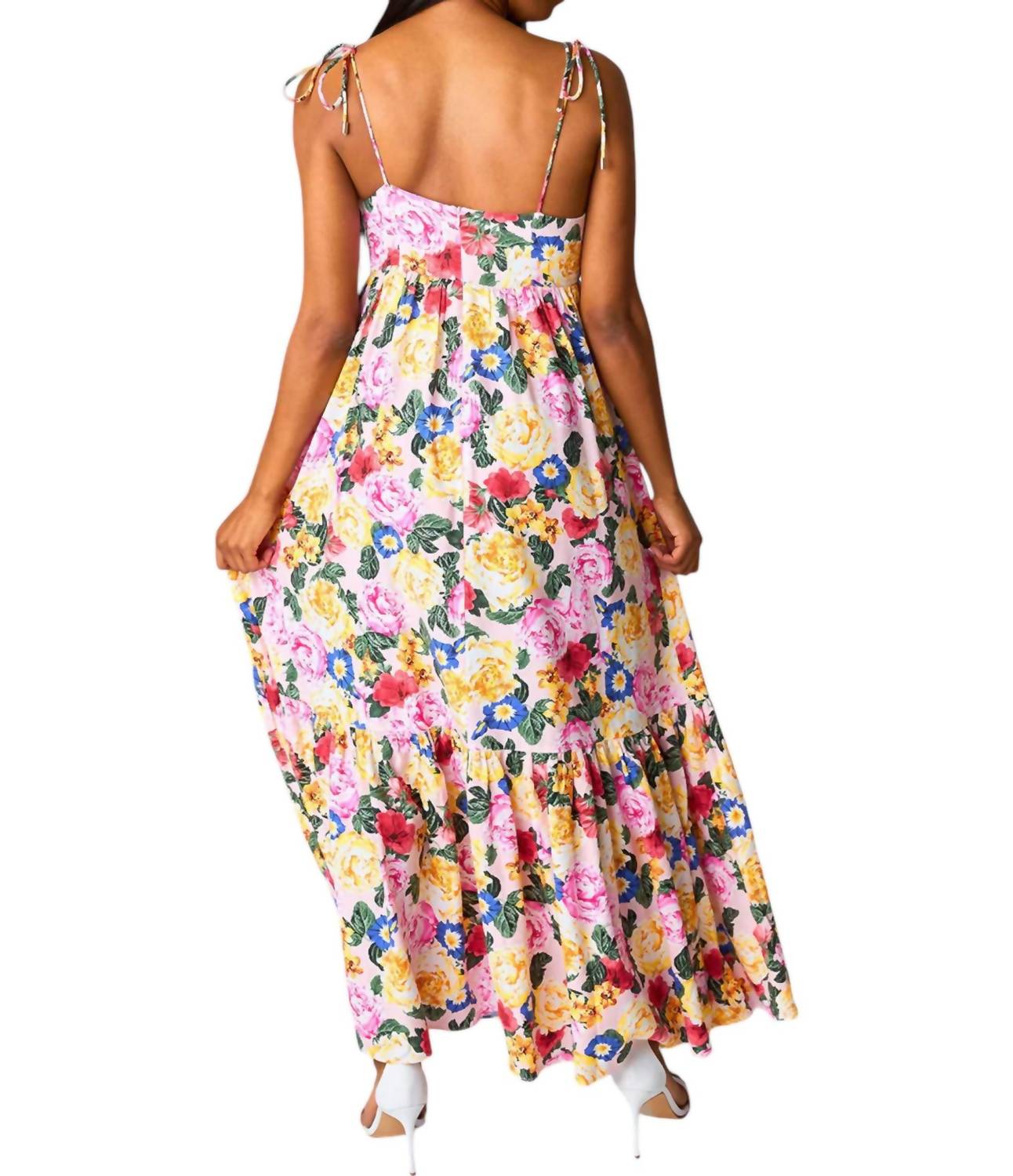 Buddylove - Soleil Monet Tie Shoulder Maxi Dress