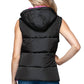 Snobbish - Hooded Vest With Snap And Zip Closure