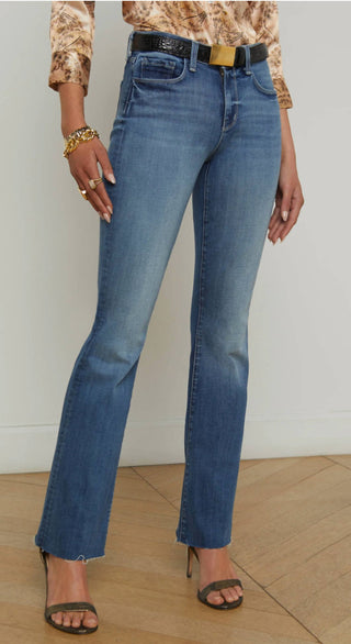 L'Agence - Sneeki Low Rise Straight Leg Jean