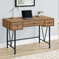 Computer Desk For Home Office, Stylish Design, Storage Drawers, Transitional