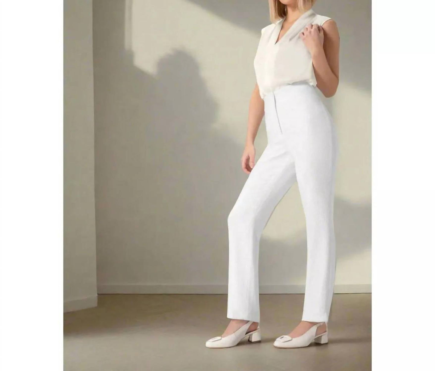 Andrea - Women's Slingback Low Heel Pumps