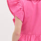 Entro - Embrace Today Flutter Sleeve Dress
