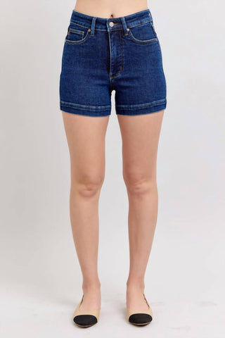 Judy Blue - High Waisted Tummy Control Denim Shorts