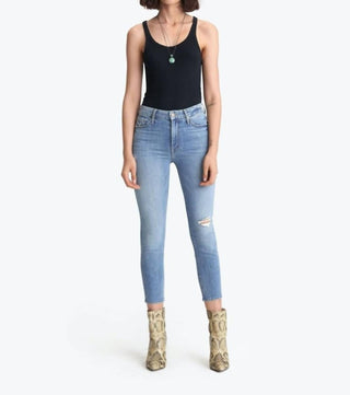 Mother - High Waisted Looker Crop Jean