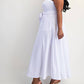 The Curve La - Plus Size Knit Tube Maxi Dress With Self Belt