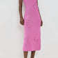 Amur - Allegra Floral Knit Midi Dress