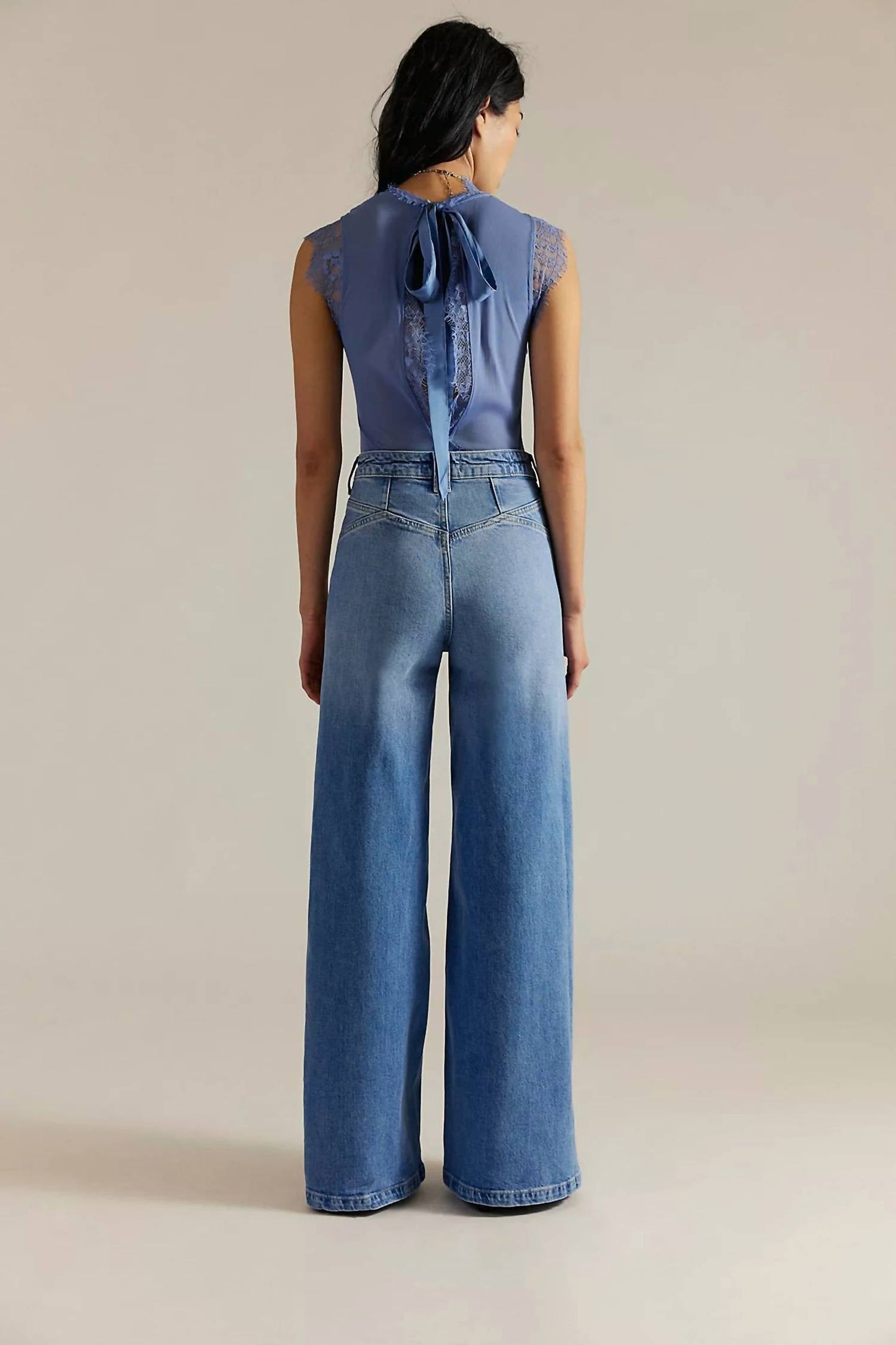 Free People - Kellee High Rise Palazzo Jeans