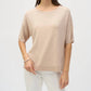 Joseph Ribkoff - Sweater Knit Elbow Sleeves Top