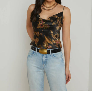 L'Agence - Calista Cowl Neck Cami