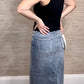 Risen - High Rise Front Open Maxi Skirt