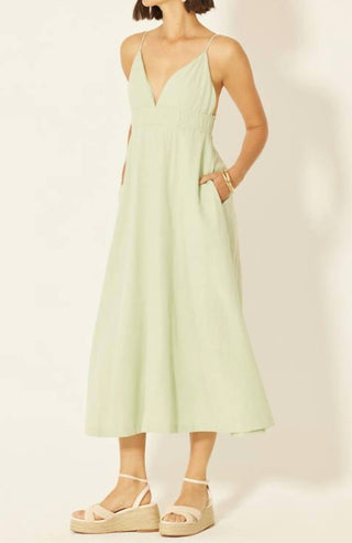 Bila77 - Open Back Midi Dress