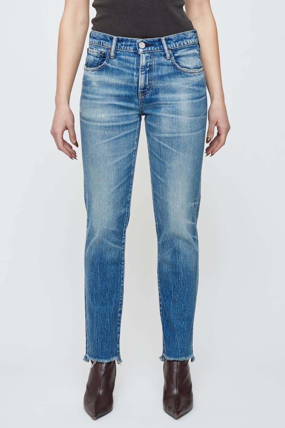 Moussy - Hammels Slim Straight Leg Jean