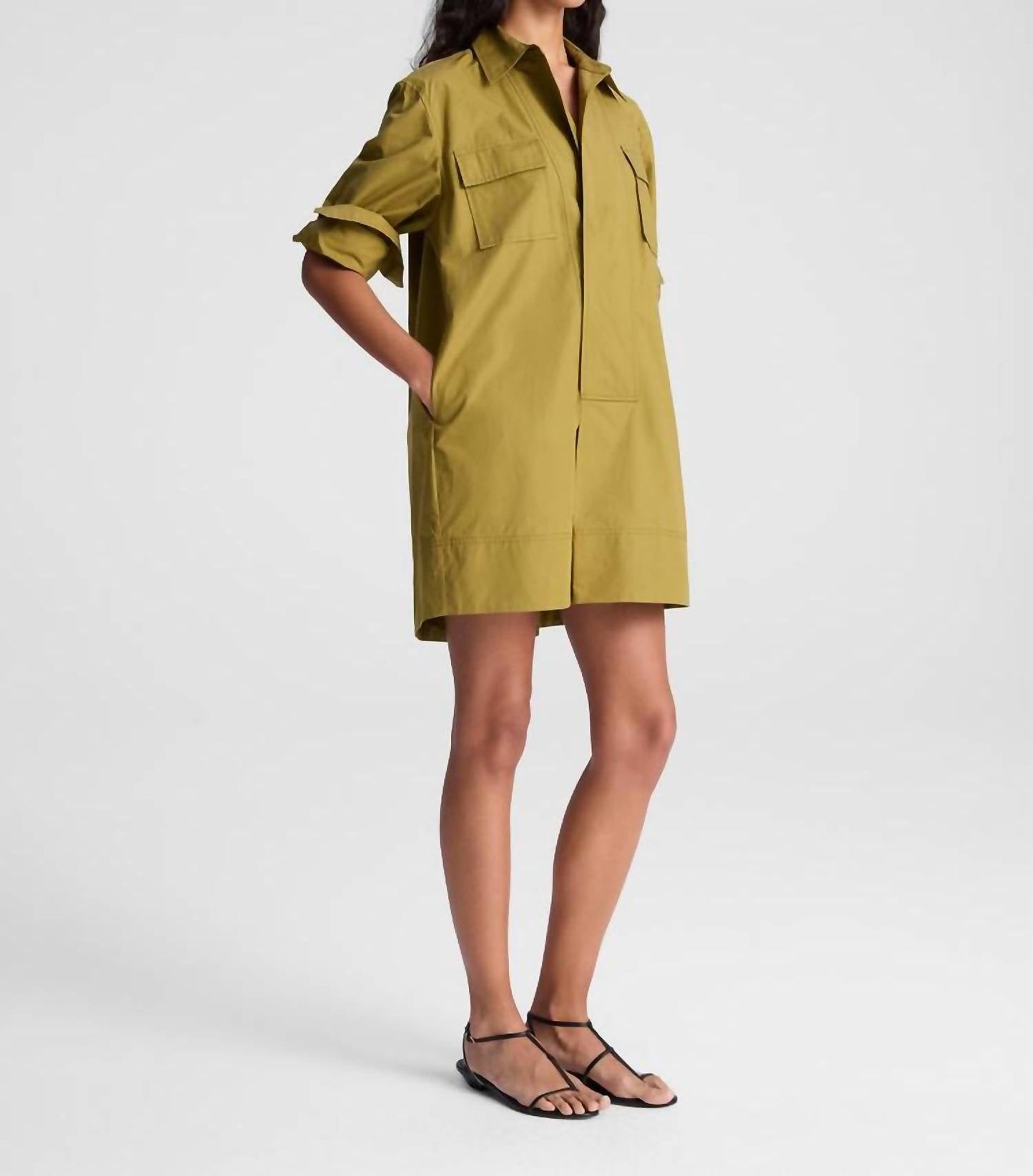 A.L.C. - Jori Button Down Mini Dress