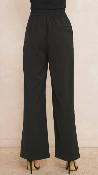 Entro - Women's Black Slacks