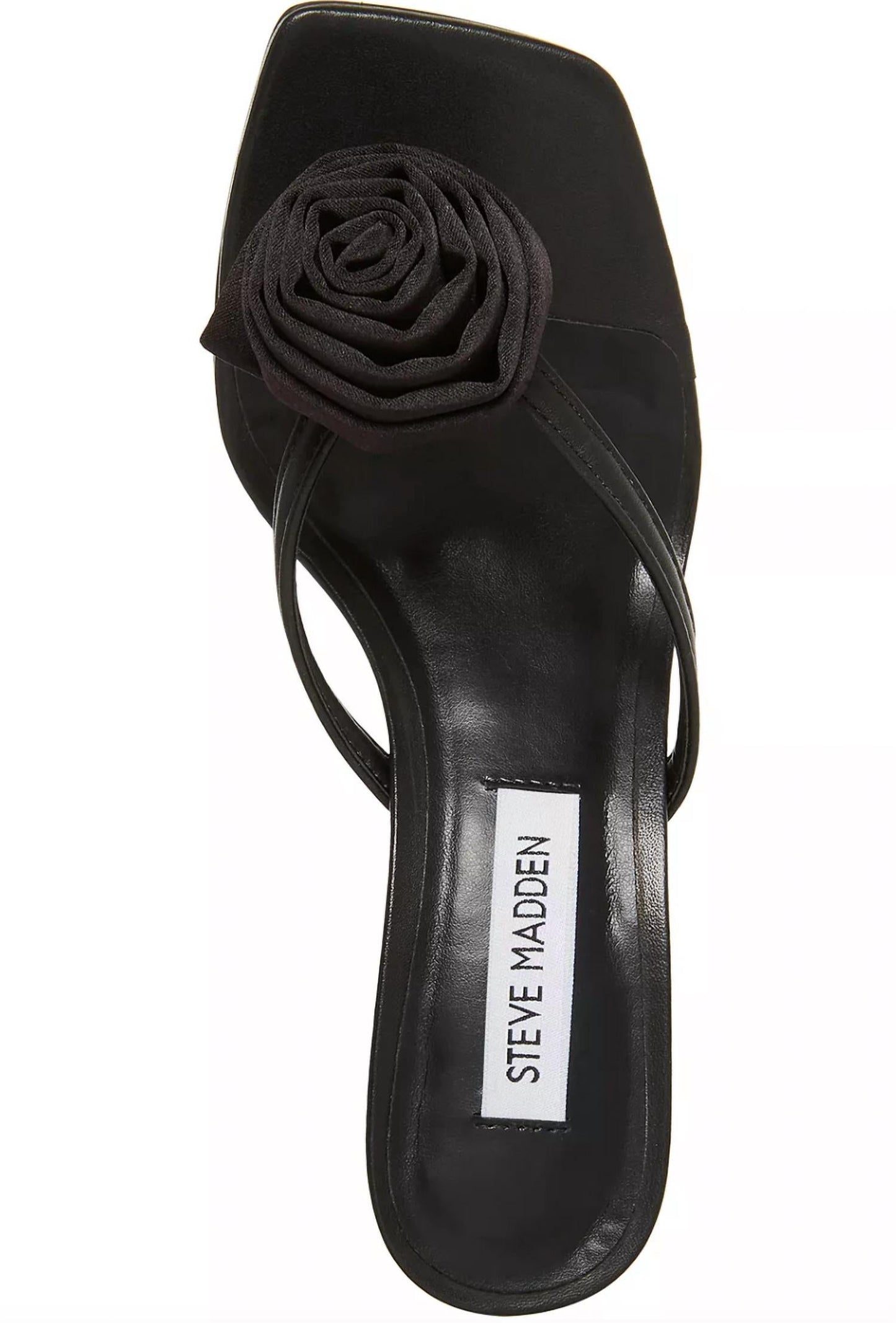 Steve Madden - Women's Square Toe Rose Kitten Heel