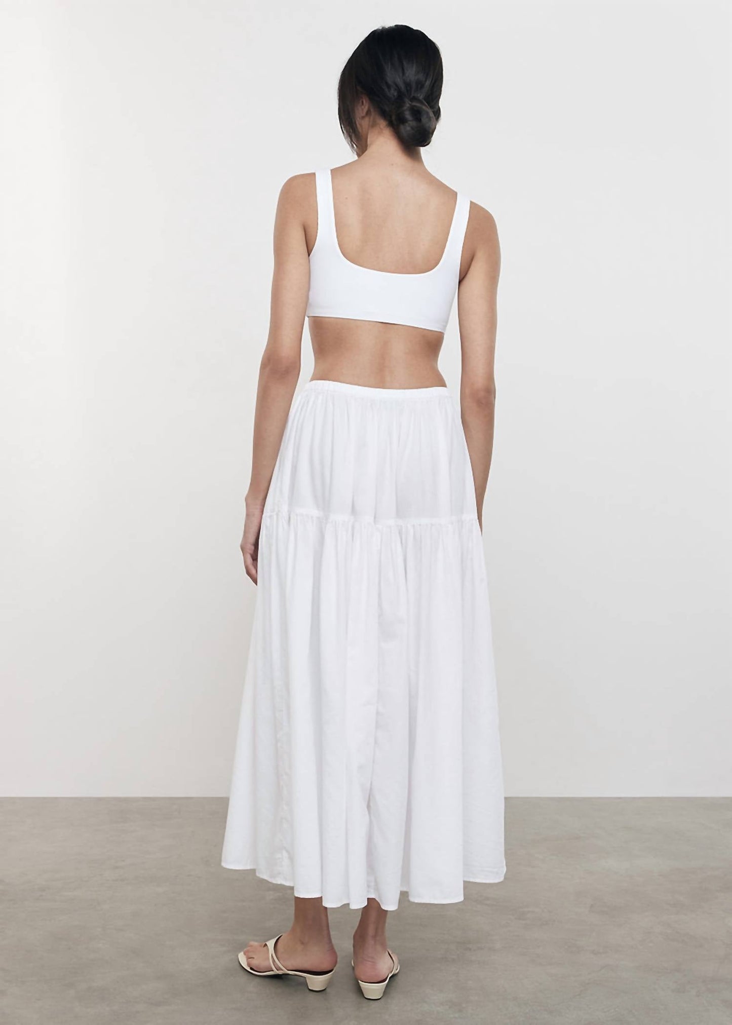 Enza Costa - Tiered Maxi Skirt