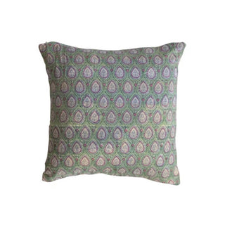 Creative Co-Op - Vintage Printed Cotton Kantha Reversible Pillow