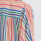 Entro - Multi Striped Button Down Top