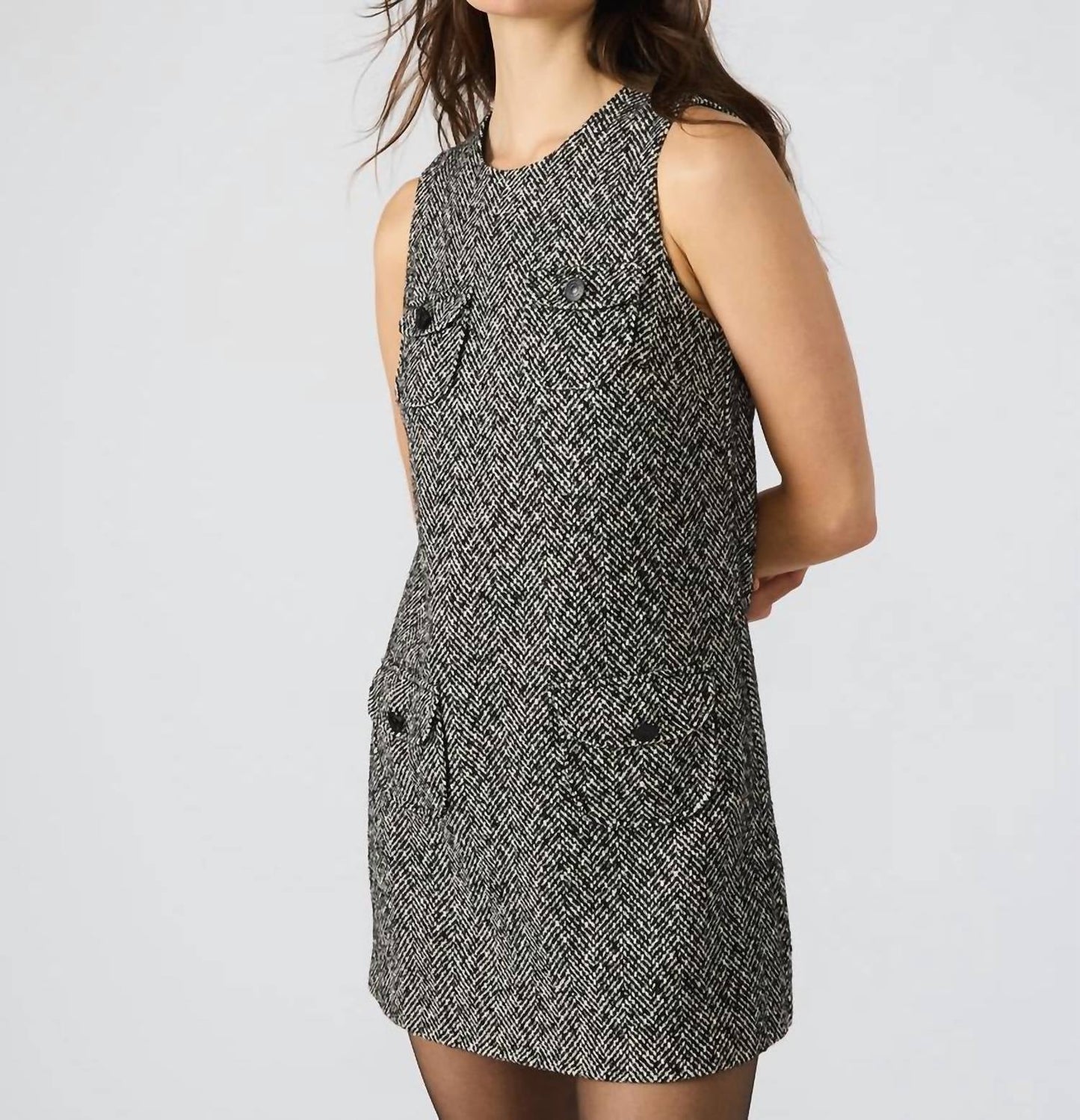 Steve Madden - Louie Tweed Mini Dress