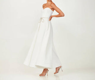 Helsi - Grace Sweetheart Strapless Crystal Bow Ball Gown