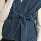 &Merci - Lost In Thought Quilted Denim Vest