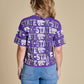 Stewart Simmons - The Sequin Repeat Tee Kansas State