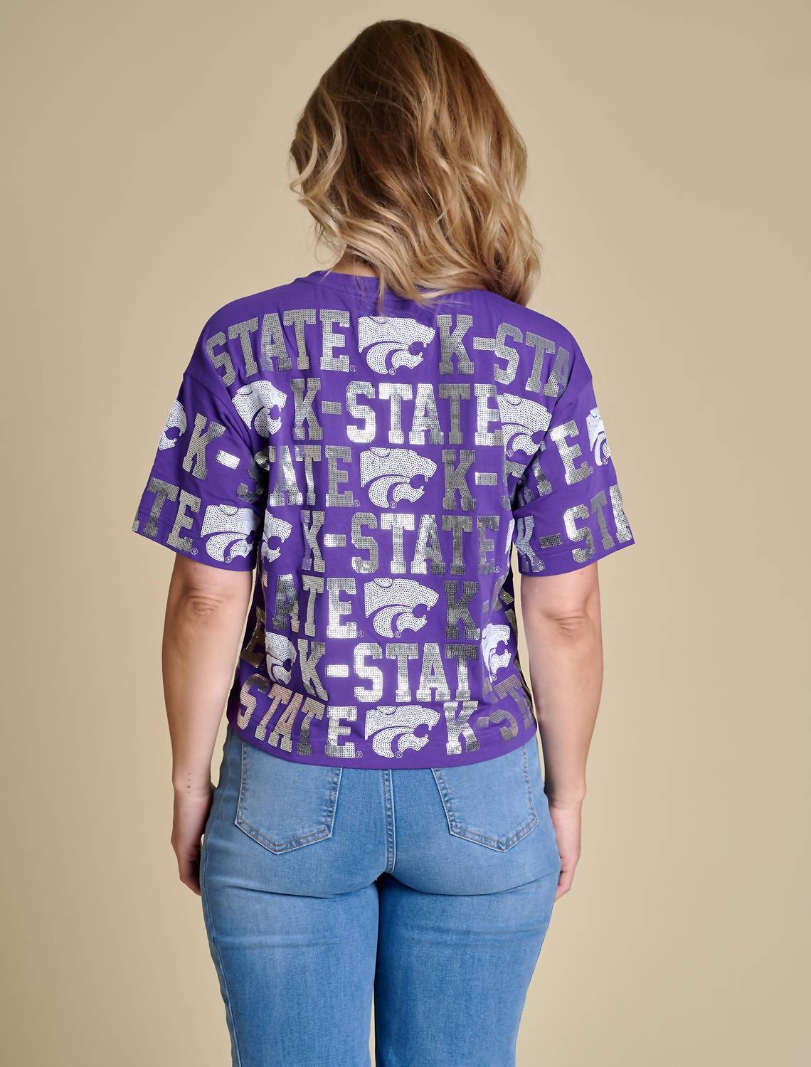 Stewart Simmons - The Sequin Repeat Tee Kansas State
