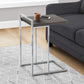 Accent Table, C-Shaped, Contemporary & Modern