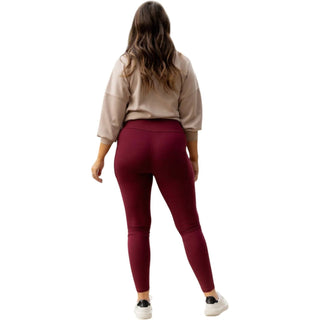 Julia Rose - Molly Crossover Full Length Leggings with Pockets