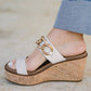 Corkys Footwear - Chain Detail Wedges