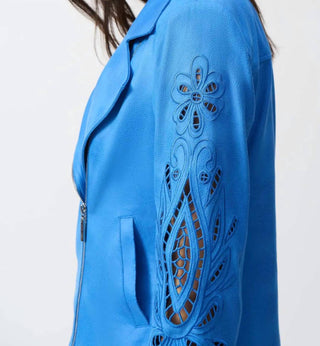 Joseph Ribkoff - Faux Suede Jacket