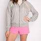 Pj Salvage - Neon Stripes Hoodie Jacket