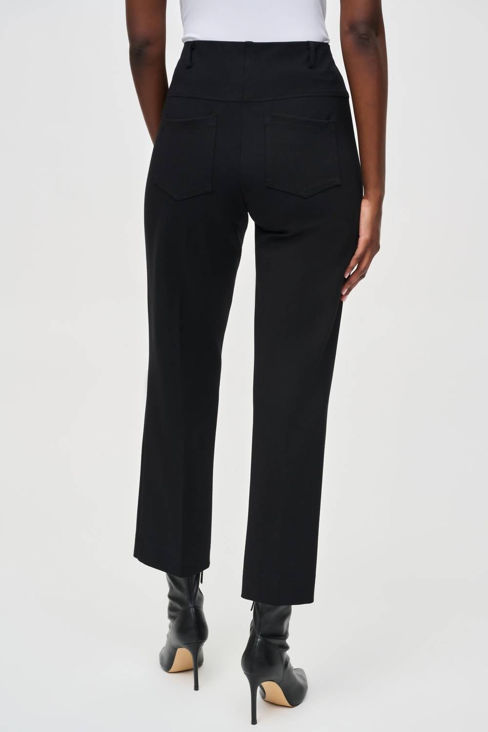 Joseph Ribkoff - High Rise Straight Ankle Trouser