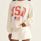 Z Supply - Flag Sunday Usa Sweatshirt