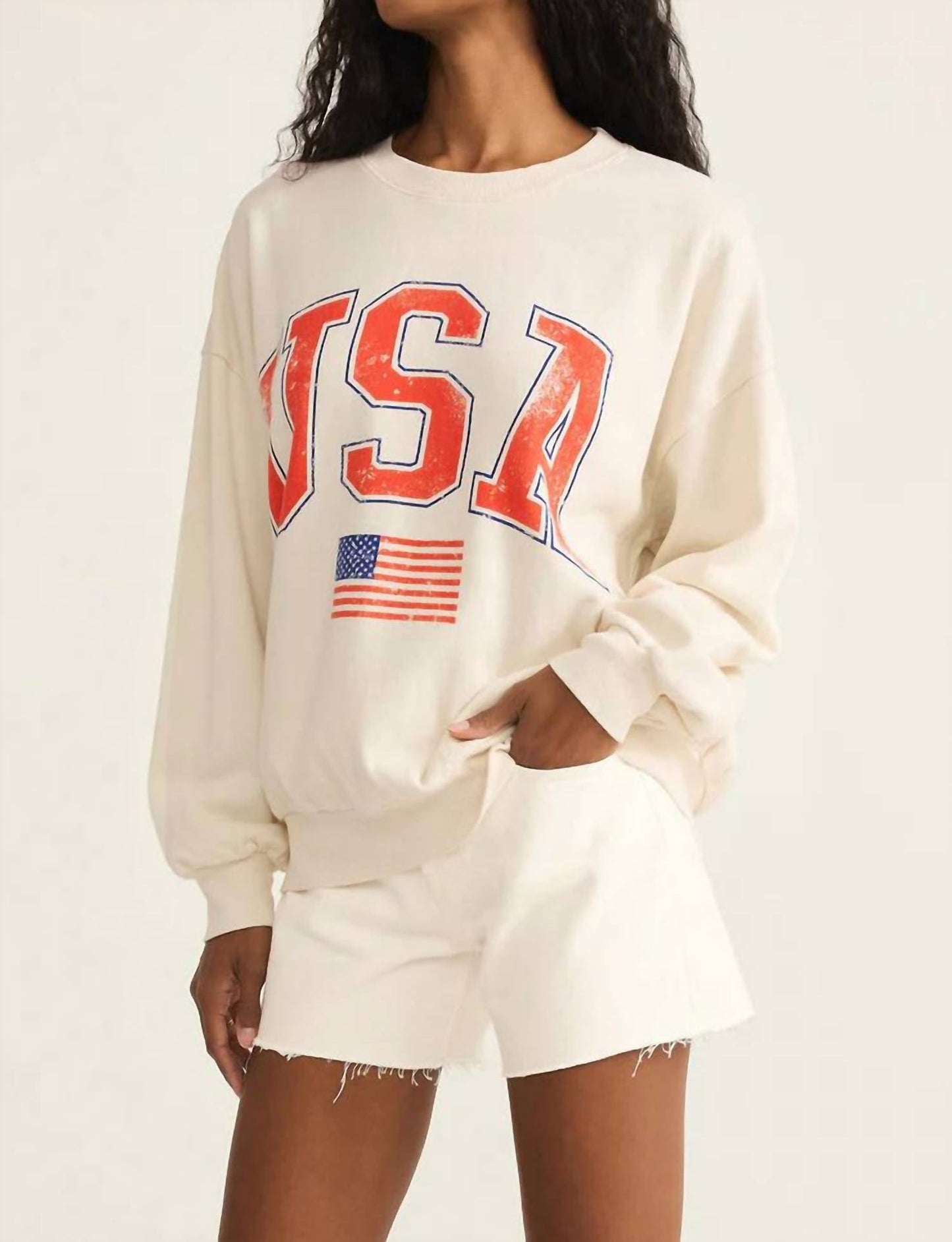 Z Supply - Flag Sunday Usa Sweatshirt
