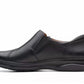Clarks - Appley Zip Leather Shoes