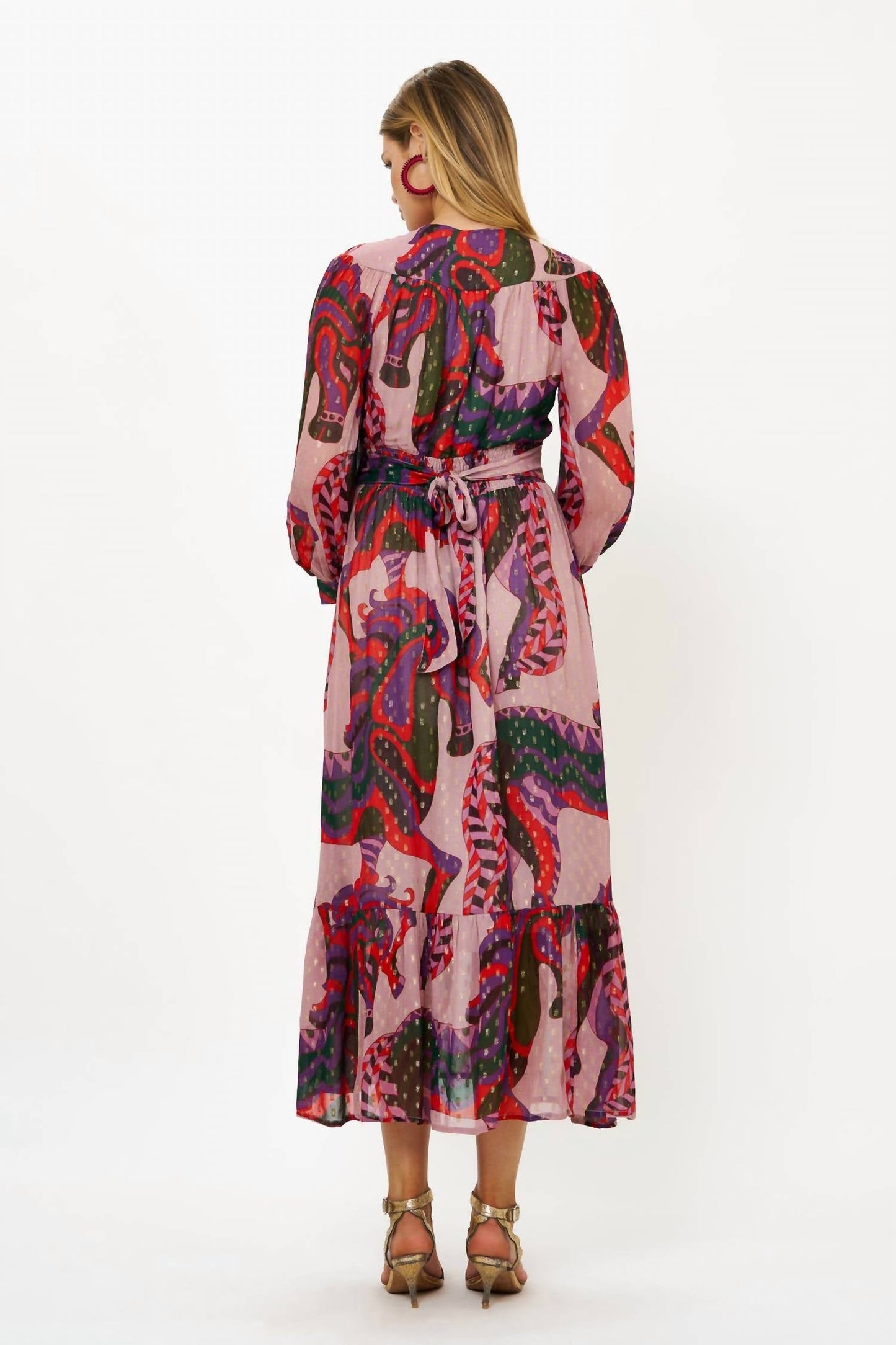 Oliphant - Tie Back Maxi Dress