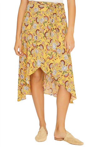 Sanctuary - Jamie Faux Wrap Midi Skirt