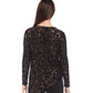 Karen Kane - Velvet Burnout Asymmetric Top