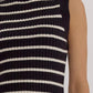 Entro - Kayla Mockneck Sleeveless Knit Top