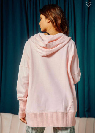 Bucketlist - Washed French Terry Oversized Hoodie